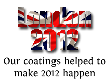 London Olympics powder coating